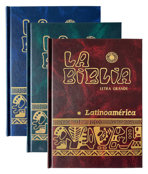 Biblia Latinoamérica. Letra Grande. Color.