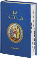 BIBLIA, LA. (LETRA GRANDE, PASTA DURA CON UÑERO).