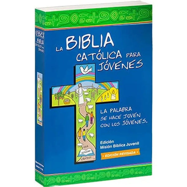 BIBLIA CATOLICA PARA JOVENES, LA. VERSION MISION BIBLICA JUVENIL JUNIOR.